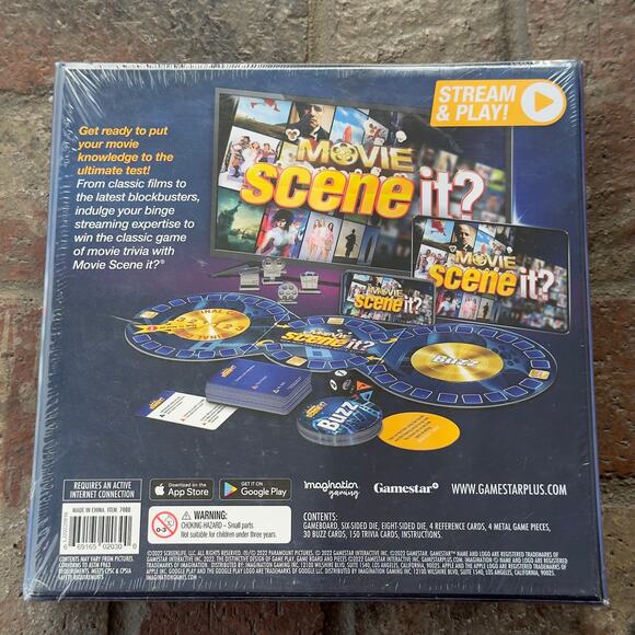 Scene It? Ultimate Movie Trivia Board Game DVD Fun Facts Family Party Game - Picture 4 of 4